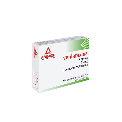 Venlafaxina 75mg Cap C20